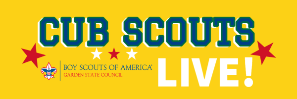 Cub Scouts Live is a program from the Garden State Council, BSA, designed to keep cub scout engaged if their packs are not meeting due to COVID.