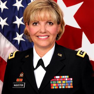 Lieutenant General Patricia E McQuistion, US Army, Retired